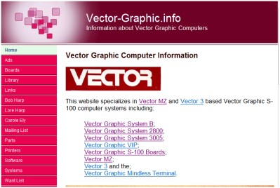 Vector Graphics Home Page